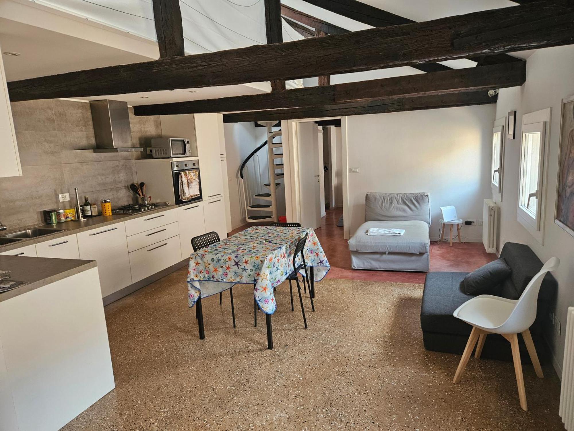Apartmán Attico Santa Marina Benátky Exteriér fotografie